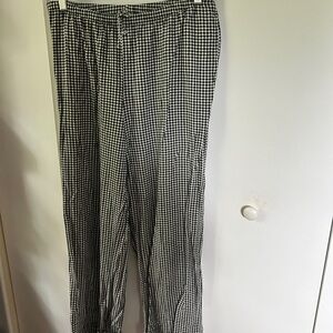a new day Black and White Gingham Men's Joggers